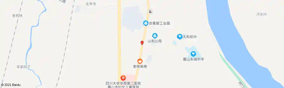 眉山大卫_公交站地图_眉山公交_妙搜公交查询2025
