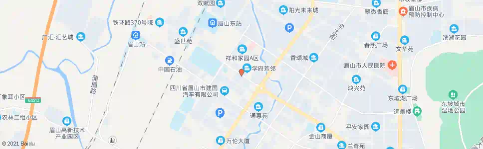 眉山区运管所_公交站地图_眉山公交_妙搜公交查询2025