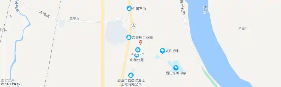 眉山新街口_公交站地图_眉山公交_妙搜公交查询2025