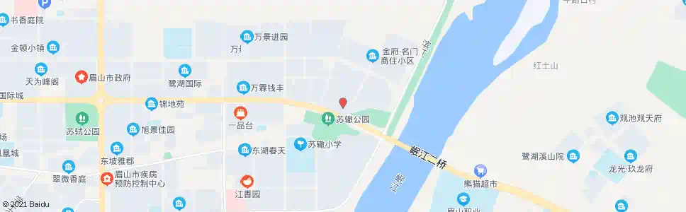 眉山启明星花园_公交站地图_眉山公交_妙搜公交查询2025