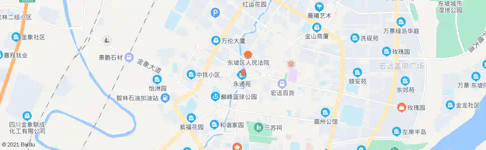 眉山小石堰_公交站地图_眉山公交_妙搜公交查询2025