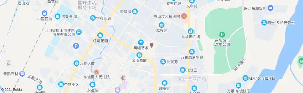 眉山耳鼻喉医院_公交站地图_眉山公交_妙搜公交查询2025