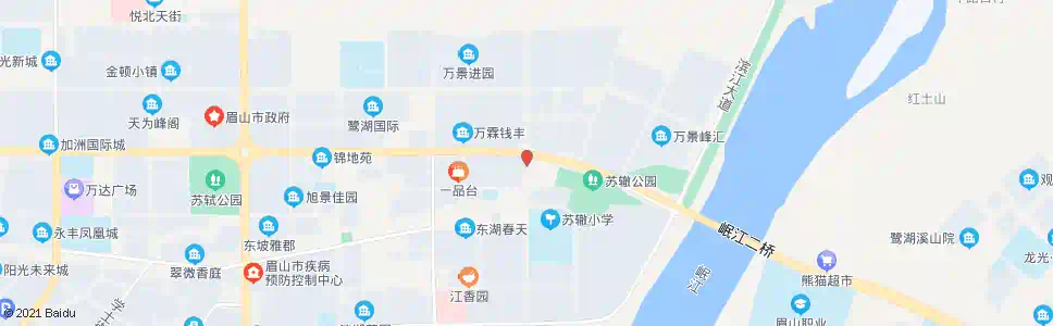 眉山市车管所_公交站地图_眉山公交_妙搜公交查询2025