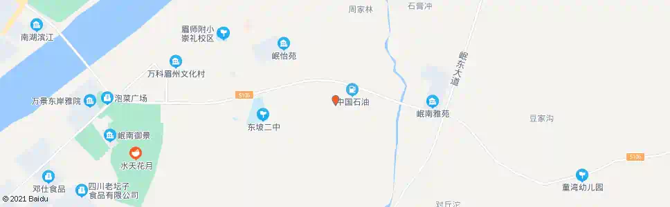 眉山韩宾砖厂_公交站地图_眉山公交_妙搜公交查询2025