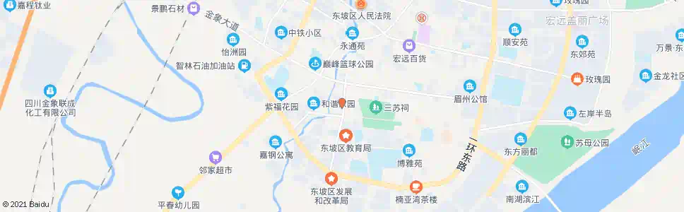 眉山瓜子巷_公交站地图_眉山公交_妙搜公交查询2025