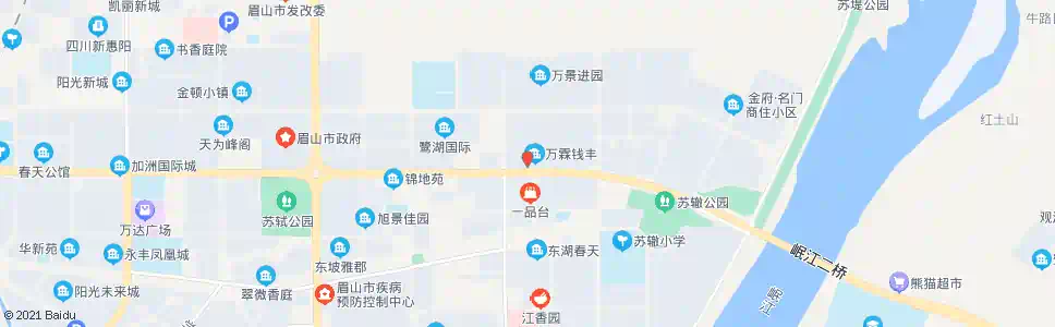 眉山六五零一_公交站地图_眉山公交_妙搜公交查询2025