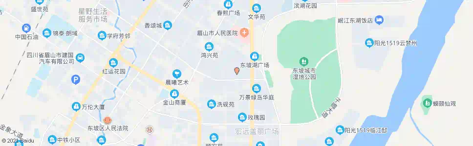 眉山同升小区_公交站地图_眉山公交_妙搜公交查询2025