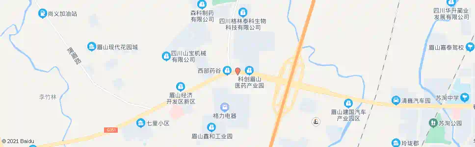 眉山建国砖厂_公交站地图_眉山公交_妙搜公交查询2025