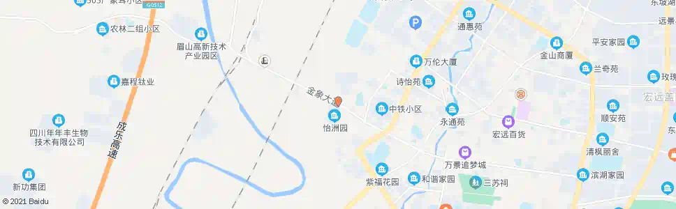 眉山川眉公司_公交站地图_眉山公交_妙搜公交查询2025