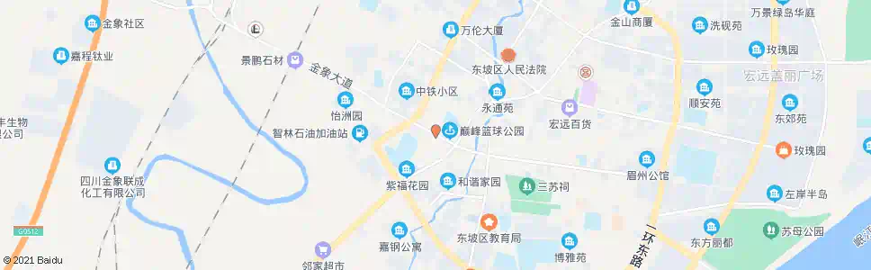 眉山眉象路口_公交站地图_眉山公交_妙搜公交查询2025