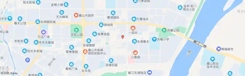 眉山市党校_公交站地图_眉山公交_妙搜公交查询2025