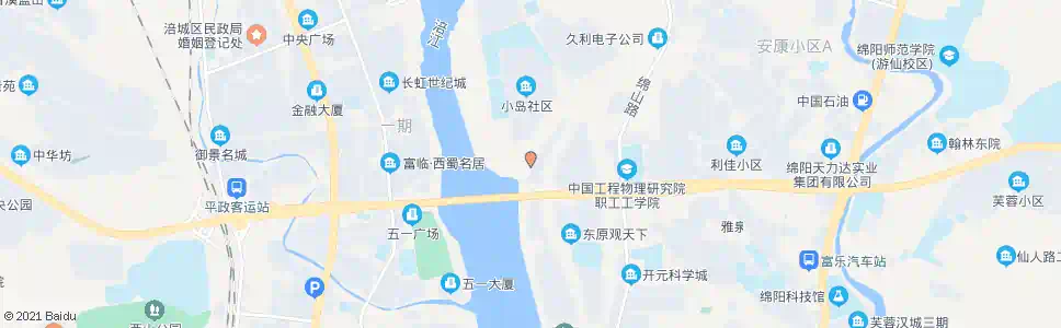 绵阳东原长洲_公交站地图_绵阳公交_妙搜公交查询2025