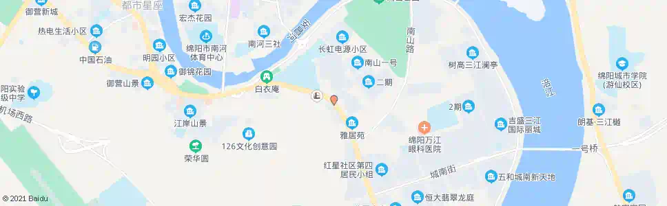绵阳长虹大道南段_公交站地图_绵阳公交_妙搜公交查询2025