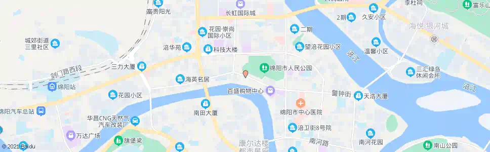 绵阳华西证券_公交站地图_绵阳公交_妙搜公交查询2025