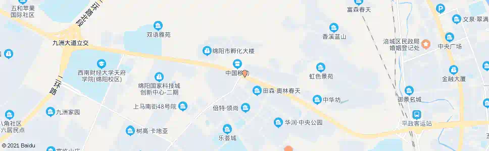 绵阳科院路口_公交站地图_绵阳公交_妙搜公交查询2025