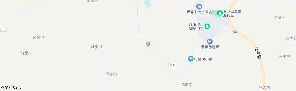 绵阳中心村_公交站地图_绵阳公交_妙搜公交查询2025