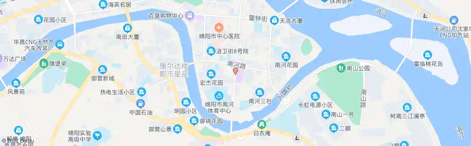 绵阳红星街南段_公交站地图_绵阳公交_妙搜公交查询2025