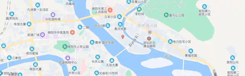 绵阳韩家脊_公交站地图_绵阳公交_妙搜公交查询2025