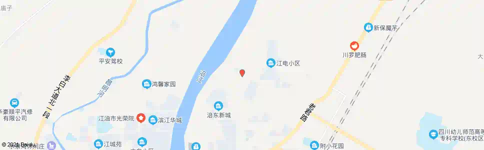 绵阳江电新大门_公交站地图_绵阳公交_妙搜公交查询2025