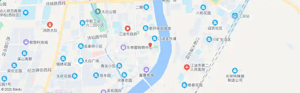 绵阳金轮市场_公交站地图_绵阳公交_妙搜公交查询2025