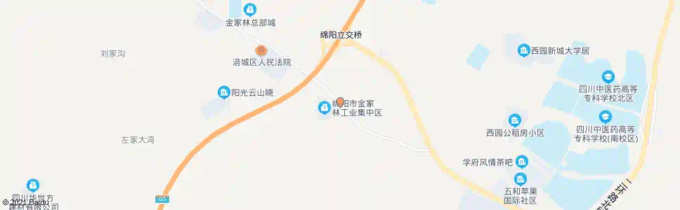 绵阳大包梁_公交站地图_绵阳公交_妙搜公交查询2025