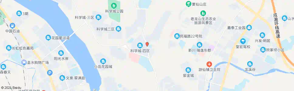 绵阳科学城九区(廖家沟)_公交站地图_绵阳公交_妙搜公交查询2025