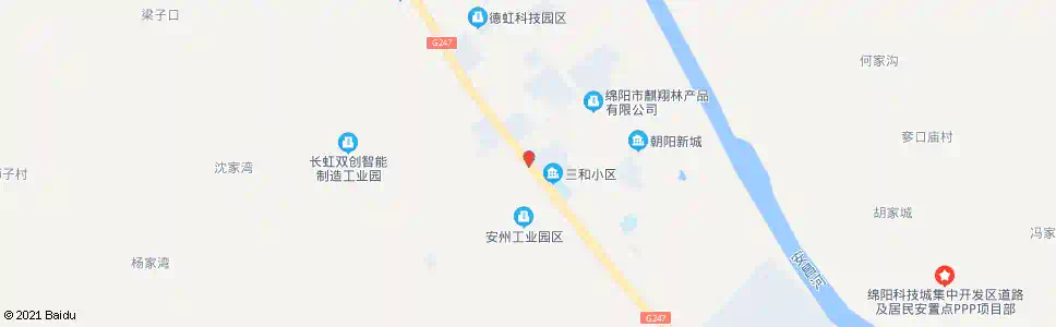 绵阳界牌_公交站地图_绵阳公交_妙搜公交查询2025