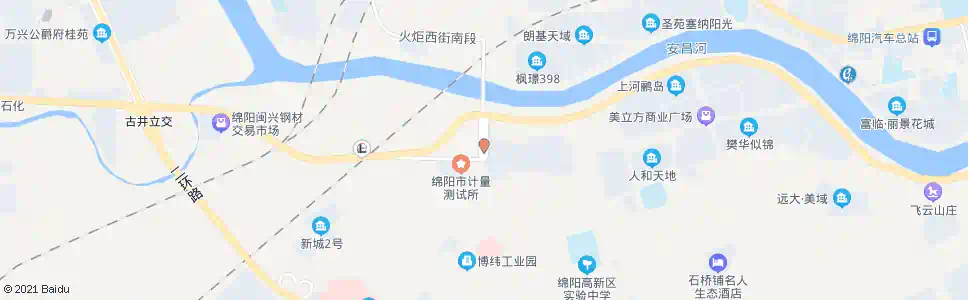 绵阳石桥铺大桥_公交站地图_绵阳公交_妙搜公交查询2025
