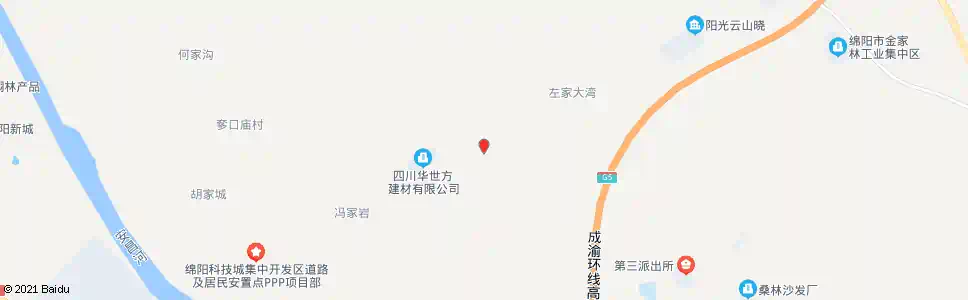 绵阳鼓楼山村_公交站地图_绵阳公交_妙搜公交查询2025