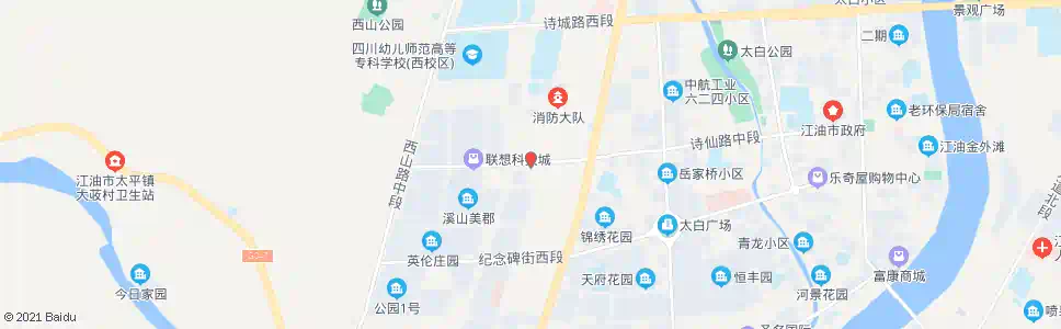 绵阳新华建筑_公交站地图_绵阳公交_妙搜公交查询2025