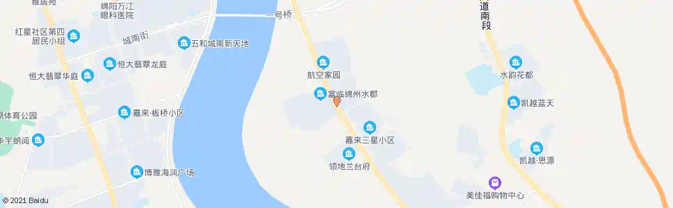 绵阳三星村_公交站地图_绵阳公交_妙搜公交查询2025