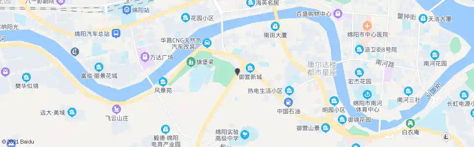 绵阳绵吴段路口_公交站地图_绵阳公交_妙搜公交查询2025