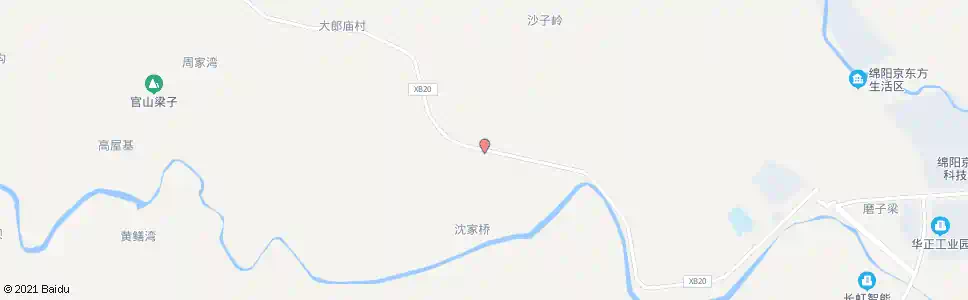 绵阳白庙子_公交站地图_绵阳公交_妙搜公交查询2025