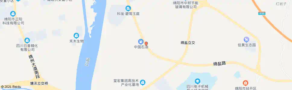 绵阳农科所_公交站地图_绵阳公交_妙搜公交查询2025