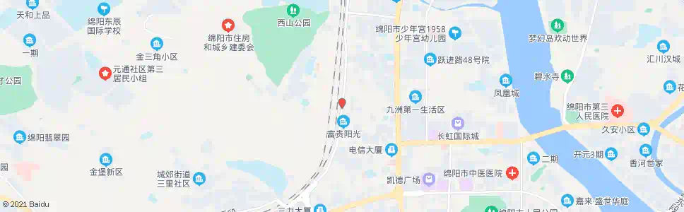 绵阳先锋路口_公交站地图_绵阳公交_妙搜公交查询2025