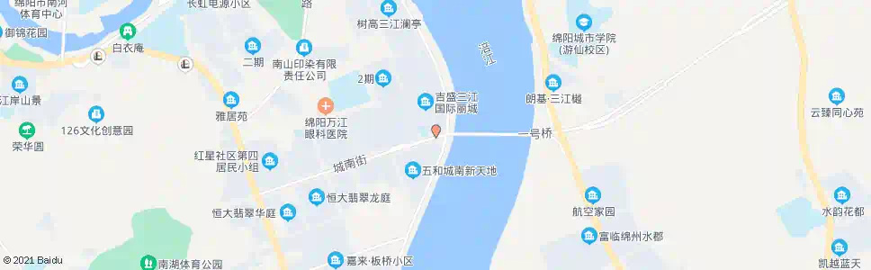 绵阳南桥_公交站地图_绵阳公交_妙搜公交查询2025