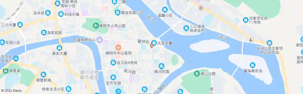 绵阳富乐大桥_公交站地图_绵阳公交_妙搜公交查询2025
