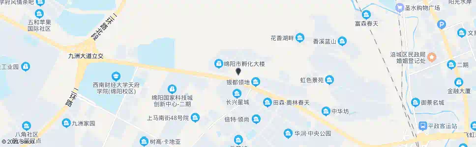 绵阳创业南路_公交站地图_绵阳公交_妙搜公交查询2025