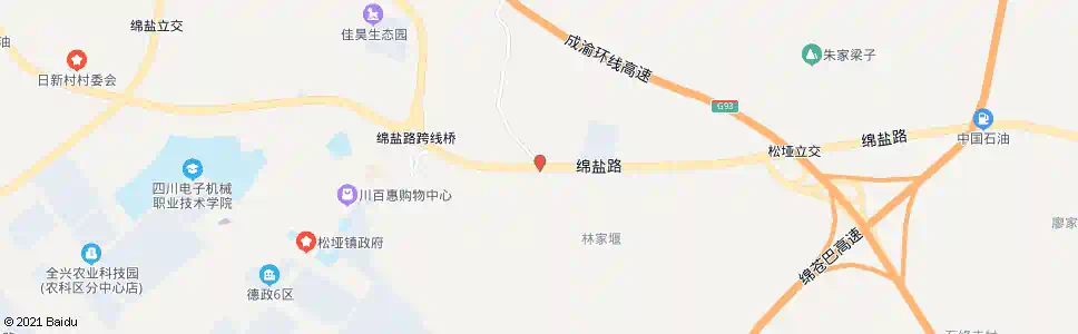 绵阳庙基子_公交站地图_绵阳公交_妙搜公交查询2025