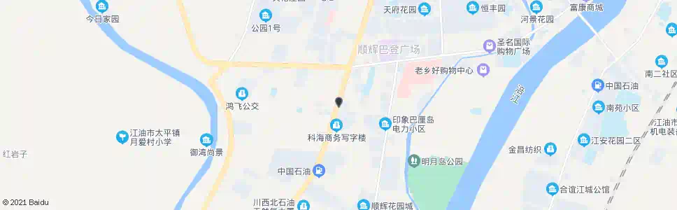 绵阳鸿业机电_公交站地图_绵阳公交_妙搜公交查询2025