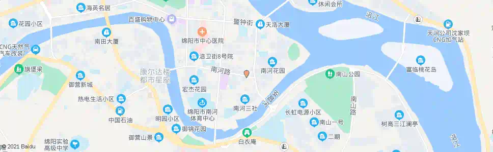 绵阳南河路口_公交站地图_绵阳公交_妙搜公交查询2025