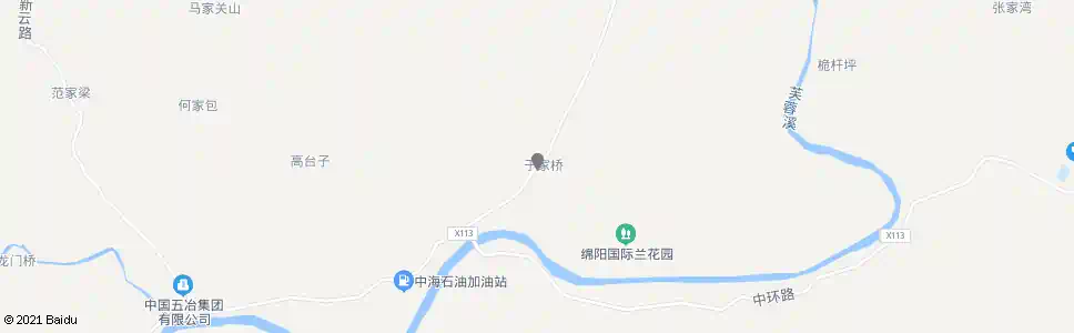 绵阳余家桥_公交站地图_绵阳公交_妙搜公交查询2025