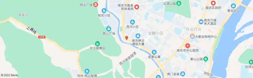南充丰登路口_公交站地图_南充公交_妙搜公交查询2025