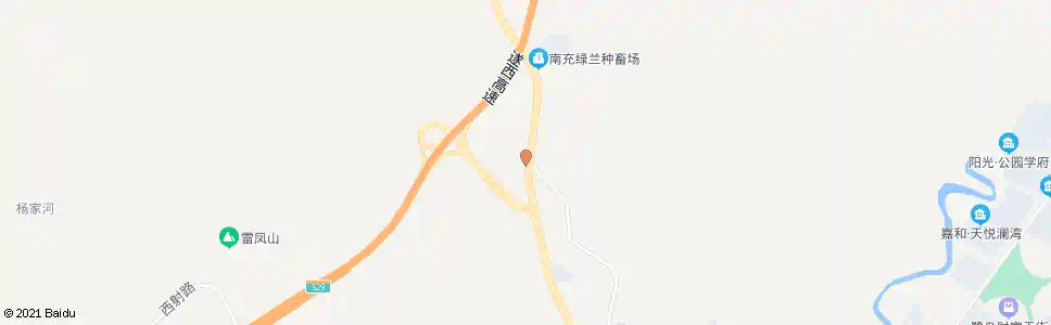 南充五里店街口_公交站地图_南充公交_妙搜公交查询2025