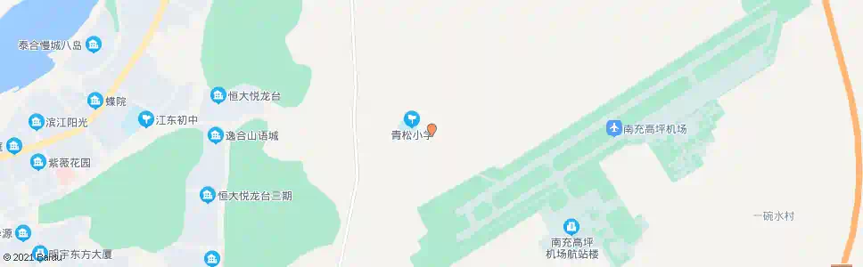 南充许青路_公交站地图_南充公交_妙搜公交查询2025