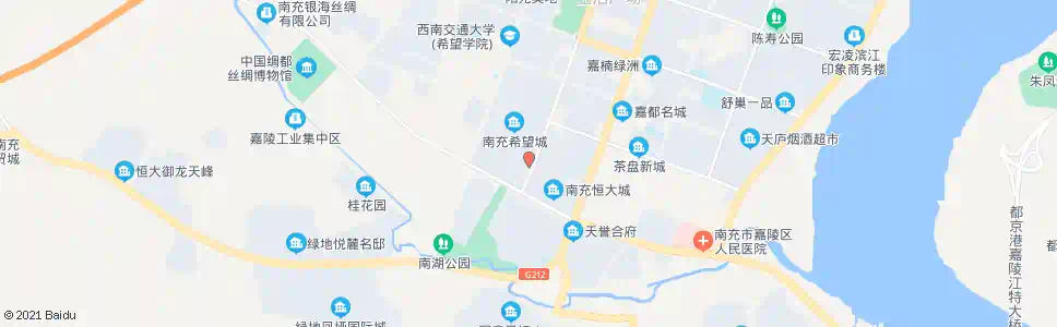 南充嘉南路五段_公交站地图_南充公交_妙搜公交查询2025