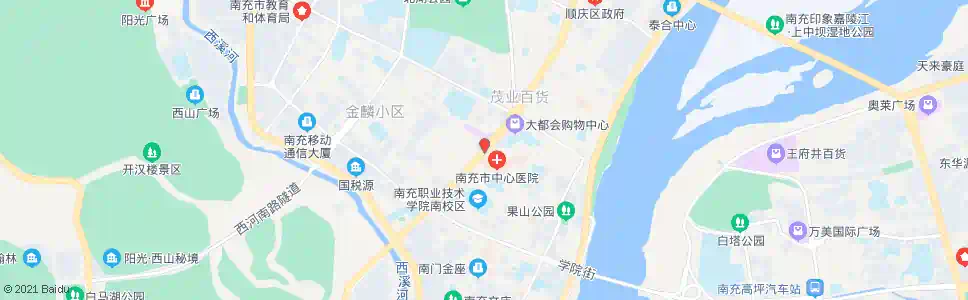 南充人民南路_公交站地图_南充公交_妙搜公交查询2025