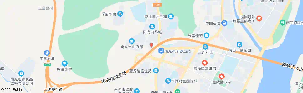 南充小桥子_公交站地图_南充公交_妙搜公交查询2025