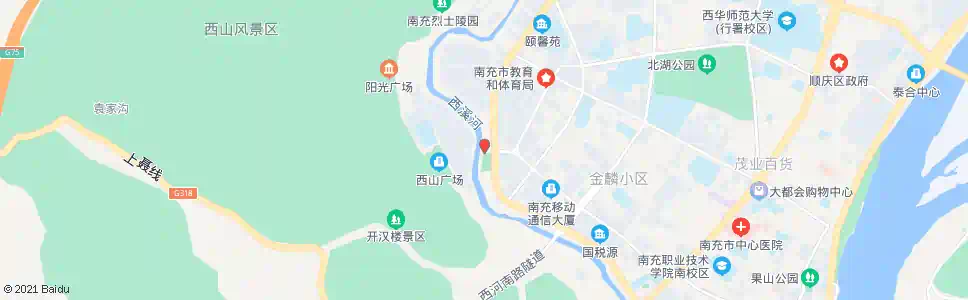南充玉带桥_公交站地图_南充公交_妙搜公交查询2025