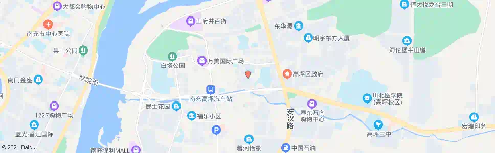 南充仙鹤街口_公交站地图_南充公交_妙搜公交查询2025
